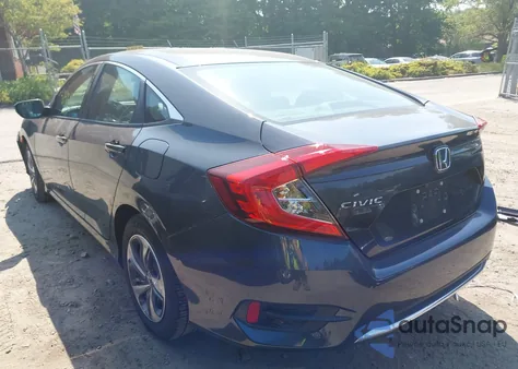 2021 Honda Civic Lx из США, поврежденный, VIN 2HGFC2F66MH557703